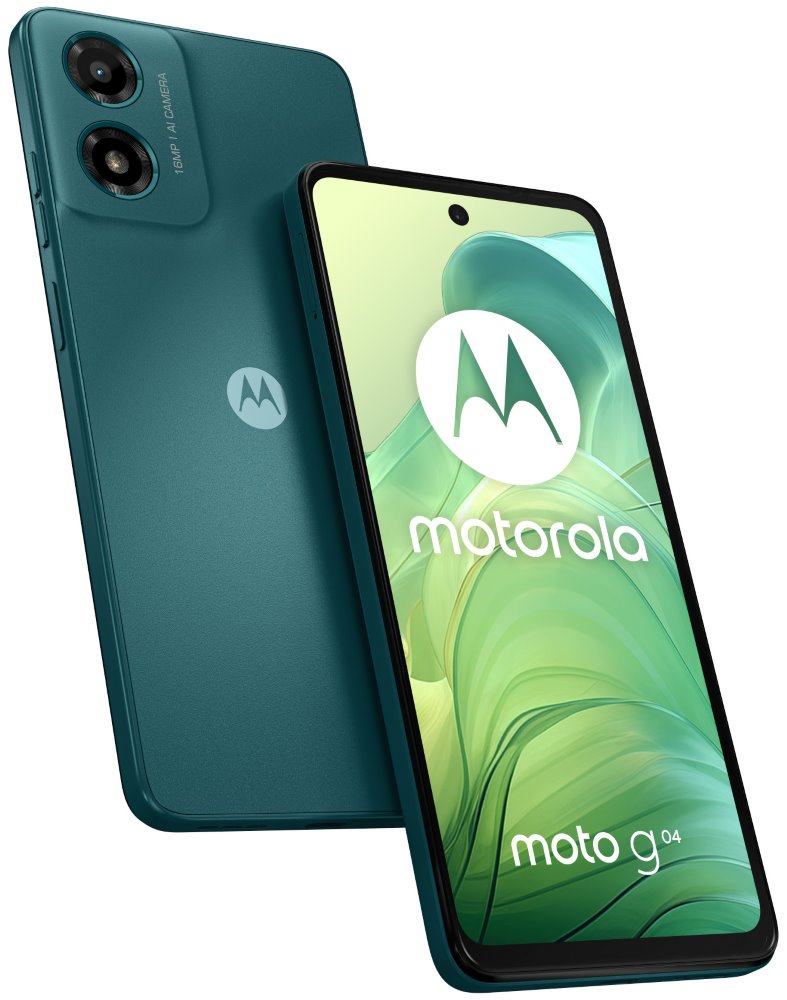 Motorola Moto G04 - Sea Green 6,56"/ dual SIM/ 4GB/ 64GB/ LTE/ Android 14 PB130005PL