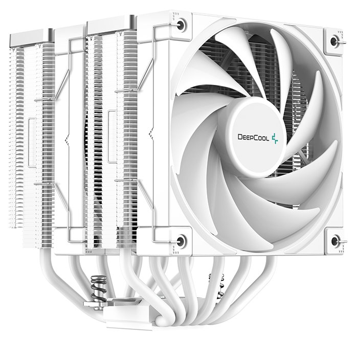 Deepcool chladič AK620, 2x120mm fan, 6x heatpipes, pro Intel i AMD, bílý R-AK620-WHNNMT-G-1
