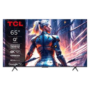 TCL 65T8B, SMART TV 65" QLED/4K UHD/Direct LED/144Hz/4xHDMI/1xUSB/LAN/GoogleTV