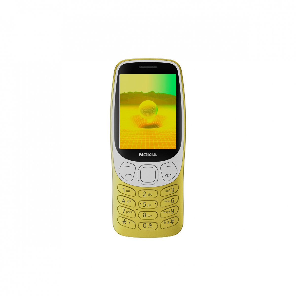 Nokia 3210 4G Dual SIM 2024 Gold 1GF025CPD4L03