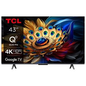 TCL 43C655, SMART TV 43" LED/4K UHD/Direct LED/3xHDMI/USB/LAN/GoogleTV