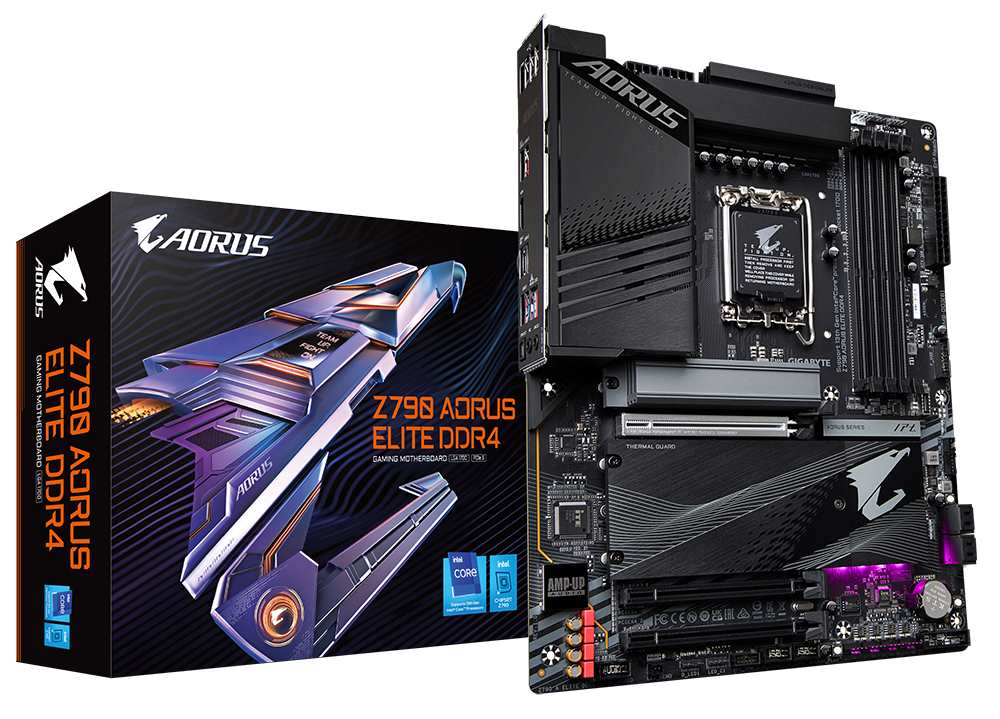 Gigabyte Z790 AORUS ELITE DDR4, Intel Z790, LGA1700, 4x DDR4, 4x M.2, HDMI, USB-C Z790 A ELITE DDR4