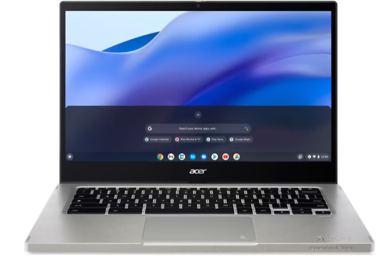 Acer Chromebook VERO 514 (CBV514-1HT-54B1) i5-1235U/8GB/256GB SSD/ 14" FHD IPS Touch/Chrome/šedá NX.KALEC.001