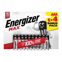 Energizer LR03/10 Max AAA 6+4 zdarma EU014