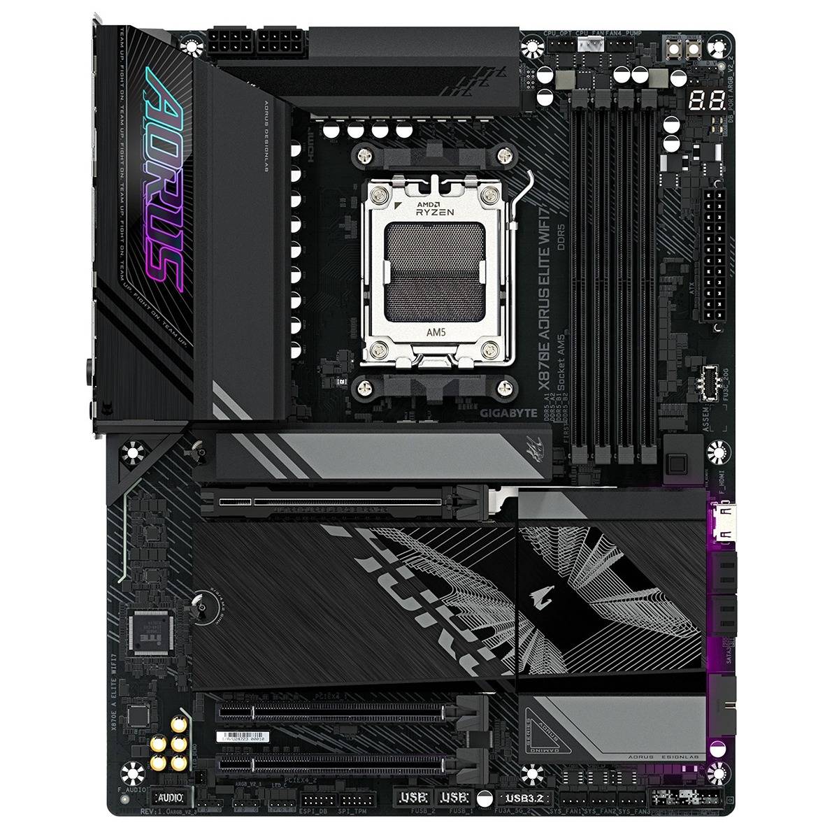 Gigabyte X870E AORUS ELITE WIFI7, AM5/ATX X870E A ELITE WIFI7