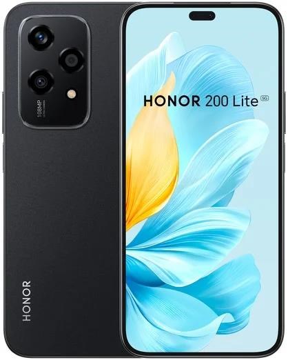 Honor 200 Lite, 5G Dual Sim 8GB RAM 256GB Midnight Black EU 5109BEBY