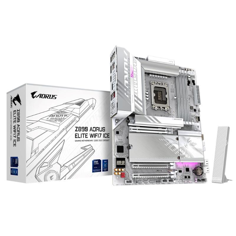 Gigabyte Z890 A ELITE WF7 ICE, Intel Z890, 4xDDR5, 1xDP, 1xHDMI, 1xThunderbolt, WiFi