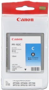 Canon cartridge PFI-102 - CYAN 0896B001