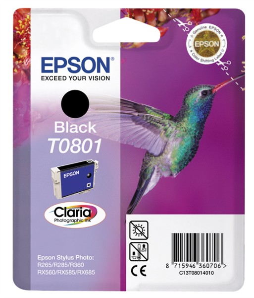 Epson cartridge T0801 C13T08014011