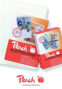Peach laminovací fólie - ''creditcard'' 125mic 100 PP525-07