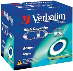 VERBATIM CD-R(10-Pack)Jewel/Exra Protection/DL/40x 43428