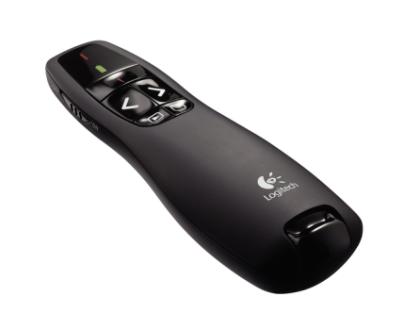 Logitech Wireless Presenter R400 - 2.4GHZ - EMEA - ARCA HENDRIX 910-001356