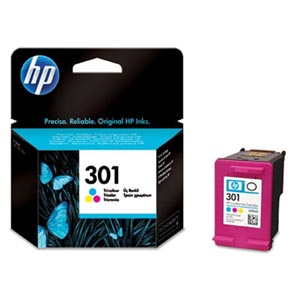 HP cartridge no. 301 - color CH562EE