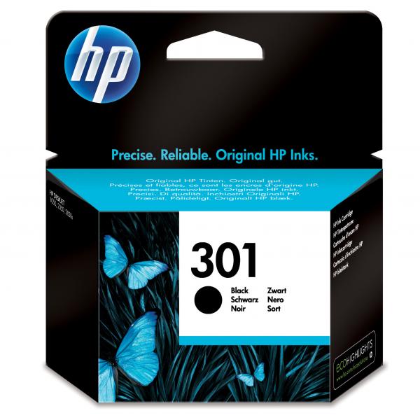 HP cartridge no. 301 - black CH561EE