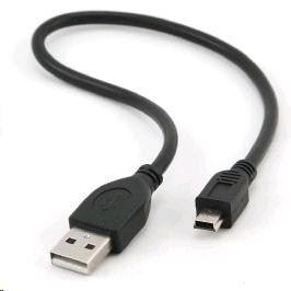 Kabel USB mini 5pin - 0.3m 2.0 USB2-AM5P-1 GEMBIRD CCP-USB2-AM5P-1