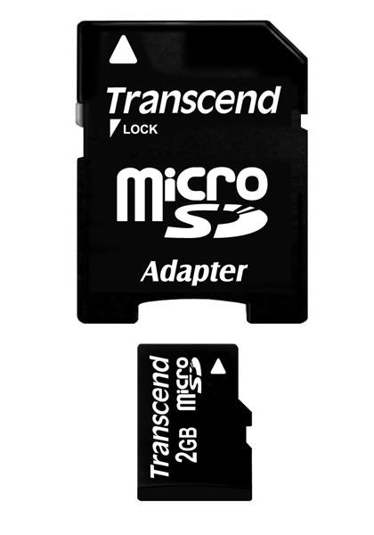 Transcend Micro SD - 2GB TS2GUSD