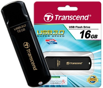 Transcend Jetflash 700 - 16GB USB 3.0, JetFlash Elite SW,černý,20/70MB/s TS16GJF700