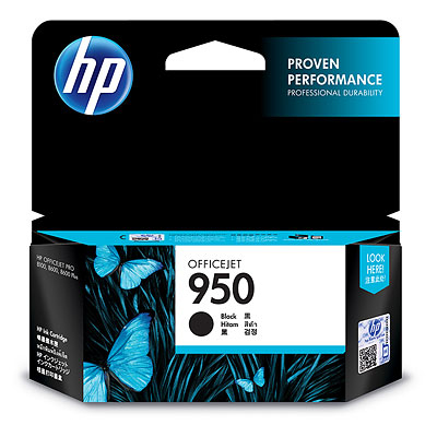 HP 950 černá inkoustová kazeta, CN049AE