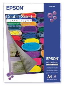 Epson Papír Double Sided Matte | 178g | A4 | 50listů C13S041569