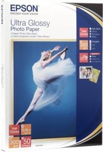 Epson Papír Ultra Glossy Photo | 300g | 10x15 | 50listů C13S041943