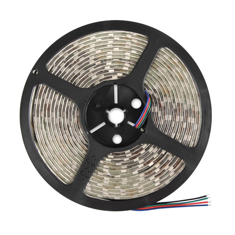 Whitenergy LED páska voděodolná 5m | 60ks/m| 5050 | 14.4W/m | 12V DC | RGB 07003