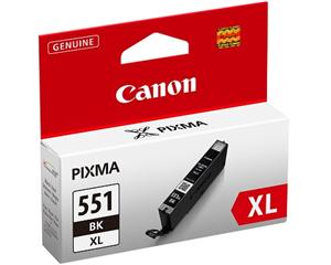 Canon CLI-551 XL, černá velká 6443B001