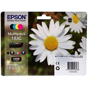 Epson T1816 - Multip. 4-colours 18XL Claria Home Ink C13T18164012