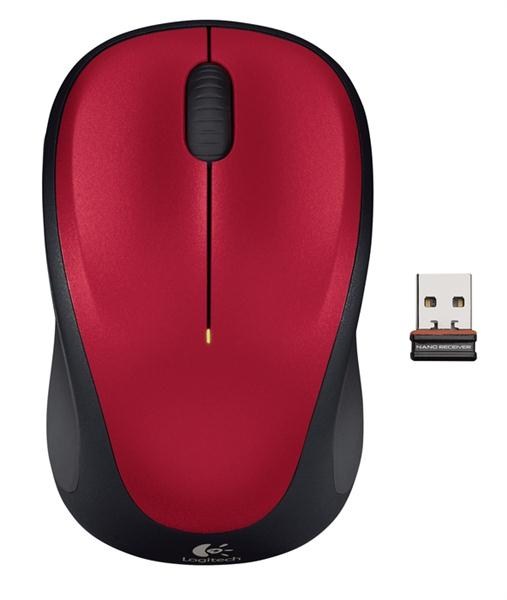 Logitech M235 Wireless Red - USB 910-002496