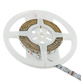 Whitenergy LED páska 5m, 30ks/m, 5050, 7.2W/m, RGB 08355