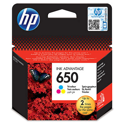 HP cartridge 650 color, CZ102AE