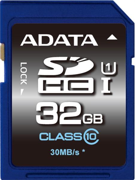 AData SDHC karta - 32GB UHS-I Class 10, Premier ASDH32GUICL10-R