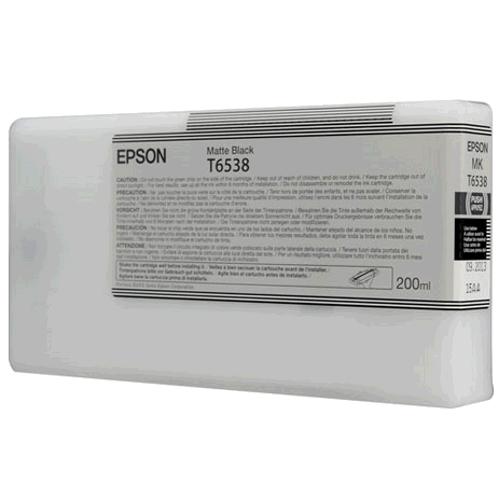 Epson T6538 - Matte Black Ink Cartridge (200ml) C13T653800