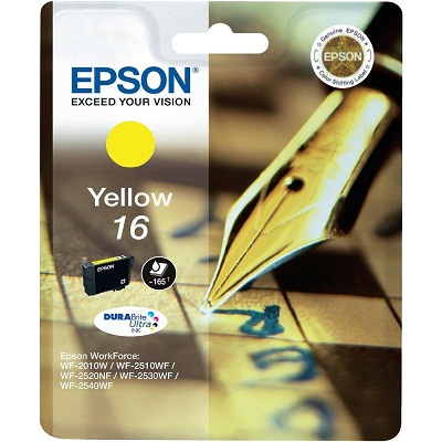 Epson T1624 - 16 DURABrite Ultra Ink - Yellow C13T16244012