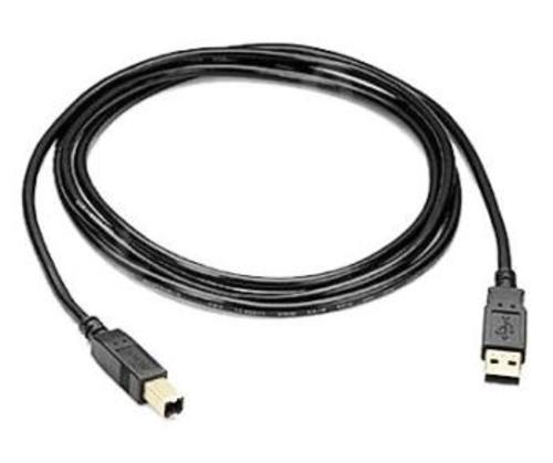 KABEL USB A-B 0.5m 2.0 black KU2AB05BK