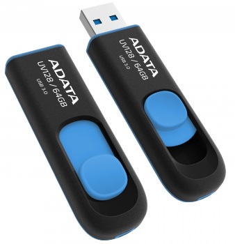 A-Data UV128 - 64GB blue (USB 3.0) AUV128-64G-RBE