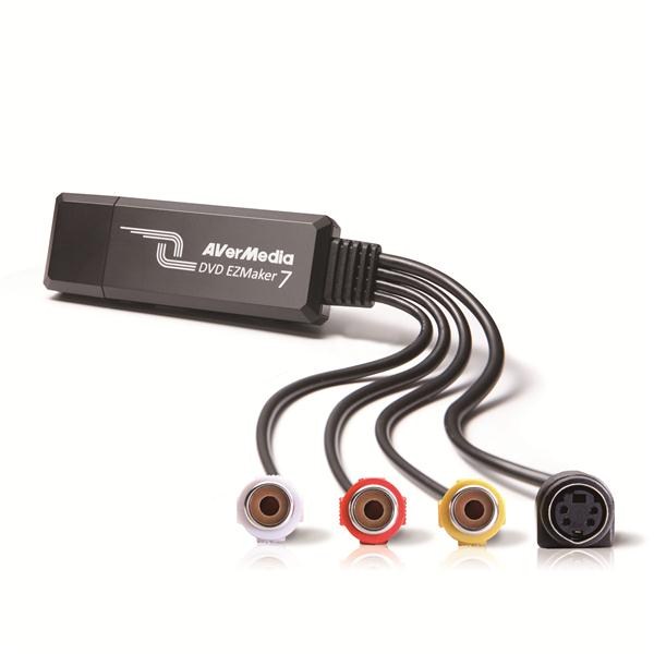 Avermedia DVD EZMaker 7 USB, střihová (zachytávací) karta 61C0390000AK