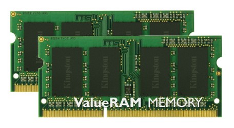 Kingston 16GB (Kit 2x8GB) 1600MHz DDR3 CL11 SODIMM KVR16S11K2/16
