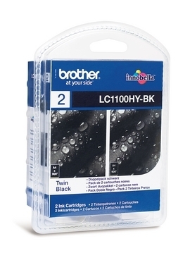 Brother LC-1100HY BKBP2 (multipack-2xčerná) LC1100HYBKBP2
