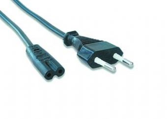 Kabel napájecí 2pinový, 2m PC-184-VDE