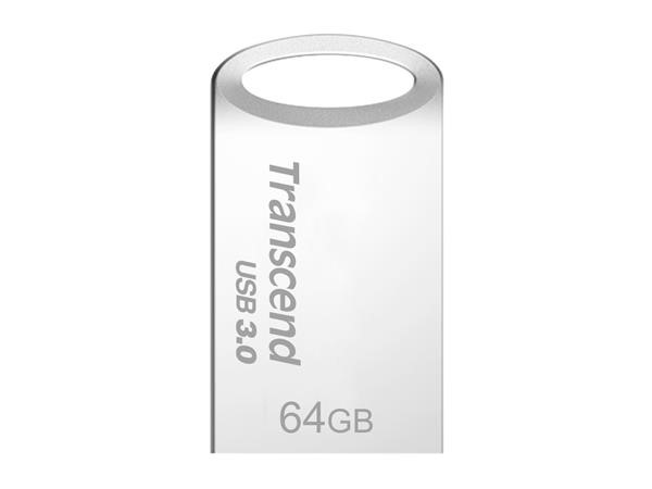 Transcend Jetflash 710s - 64GB USB 3.0 kovový, odolný, stříbrný TS64GJF710S