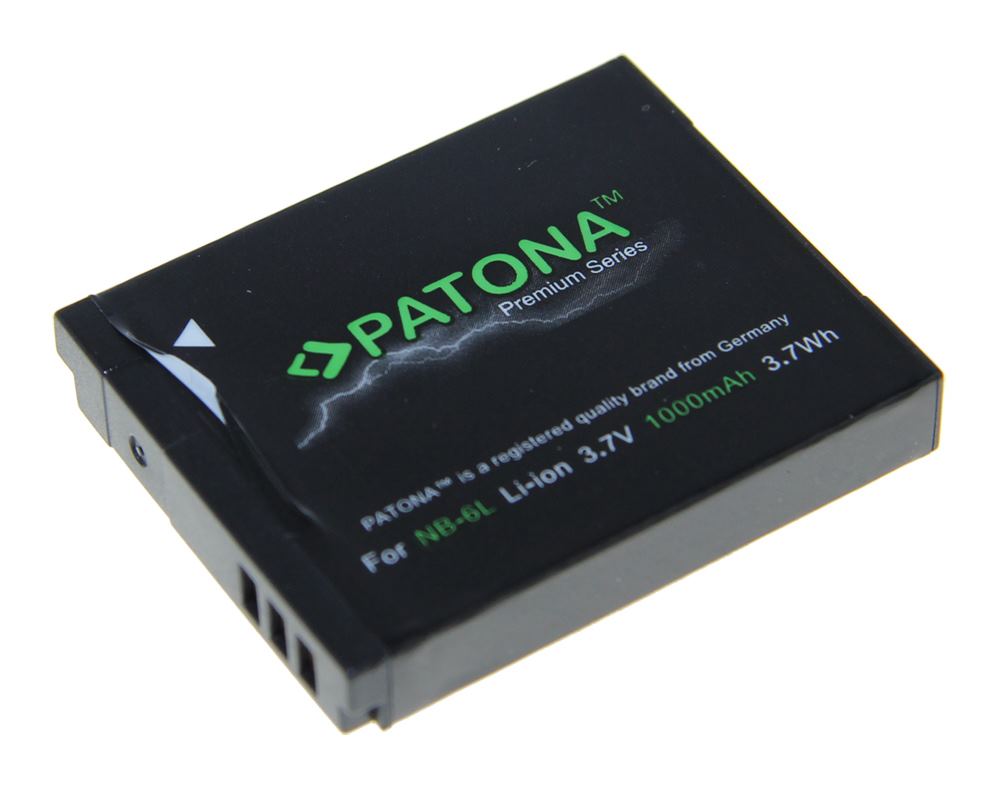 PATONA baterie pro foto Canon NB-6L 1000mAh Li-Ion Premium PT1209
