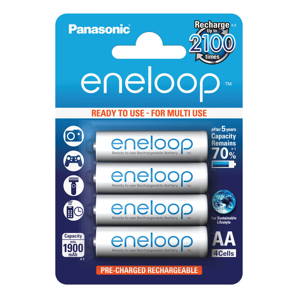 Panasonic Eneloop AA 2100 4BP