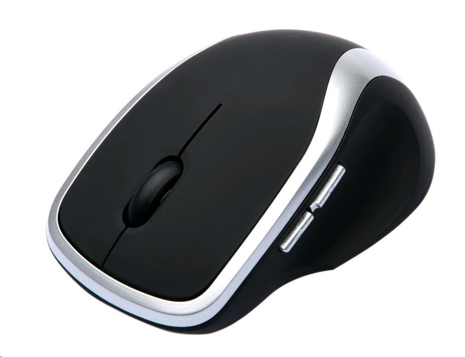 Connect It WM2200 - bezdrátová laserová myš, černo-stříbrná CI-261