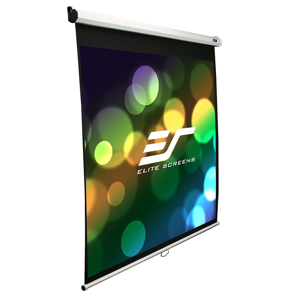 Elite Screens M100NWV1 - závěsné manuální plátno, 203x153cm, 100 palců, 4:3, bílé pouzdro
