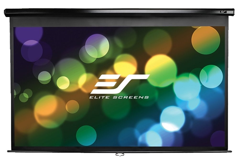 Elite Screens M135UWH2 - závěsné manuální plátno, 298x168cm, 135 palců, 16:9, černé pouzdro