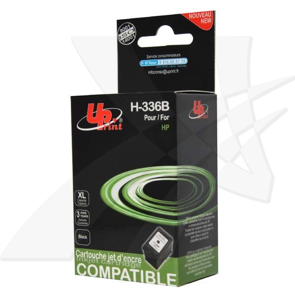 UPrint C9362EE, No.336 - Black, 10ml, H-336B, pro HP Photosmart 325, 375, 8150, C3