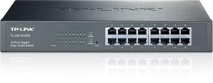 TP-Link TL-SG1016DE, Easy SMART Switch 16x10/100/1000Mbps,MTU/Port/Tag-based VLAN