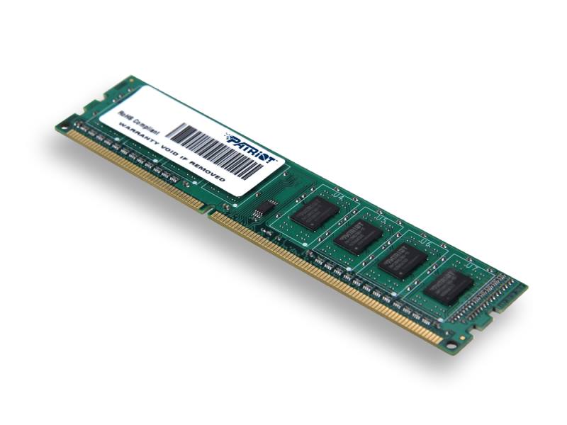 Patriot RAM DDR3 4GB SL PC3-12800 1600MHz CL11 Signature PSD34G160081